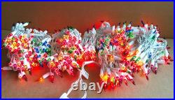 Holiday Time Multicolor Icicle Incandescent Lights String White Wire (4-boxes)