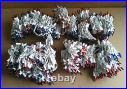 Holiday Time Multicolor Icicle Incandescent Lights String White Wire (4-boxes)