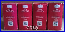 Holiday Time Multicolor Icicle Incandescent Lights String White Wire (4-boxes)