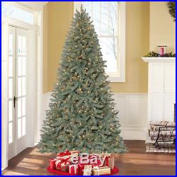 Holiday Time Pre-Lit 7.5' Birchwood Fir Artificial Christmas Tree, Clear-Lights