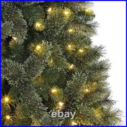 Holiday Time Prelit Full Liberty Pine Christmas Tree 7.5 Ft, Green