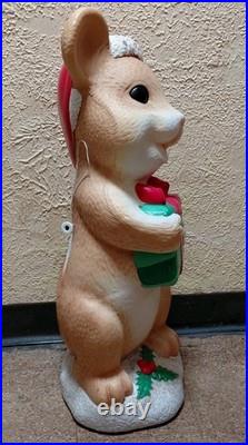 Holiday Time Seller Helper 28 Christmas Mouse LED Weighted Mice Blow Mold Holiday Time Seller Helper 28 Christmas Mouse LED Weighted Mice Blow Mold