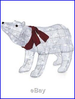 Holiday TwiLED Light Polar Bear Outdoor Christmas Display Decoration 42 Inch