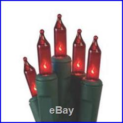 Holidaybasix 50L Sts Red Led Mini Light Set U10E406D