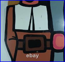 Holly Cleeland Lawn Cheers 46 Pilgrim Couple Lawn Decoration Hand Painted (2)