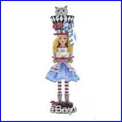 Hollywood Alice in Wonderland Nutcracker HA0466 19.5 Inch New