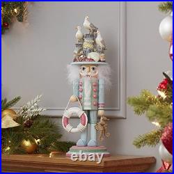 Hollywood Nutcrackers Hollywood Seagull Coastal Nutcracker, 18-Inch, Multicolored