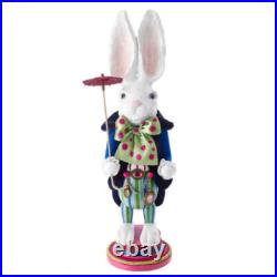 Hollywood White Rabbit Nutcracker 18