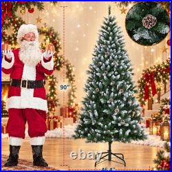 Home 7.5 ft Pre-Lit Grand Duchess Fir Christmas Tree