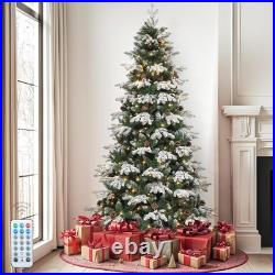 Home 7.5 ft Pre-Lit Grand Duchess Fir Christmas Tree