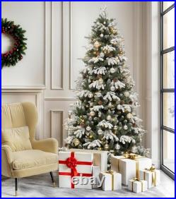 Home 7.5 ft Pre-Lit Grand Duchess Fir Christmas Tree Home 7.5 ft Pre-Lit Grand Duchess Fir Christmas Tree