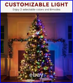 Home 7.5 ft Pre-Lit Grand Duchess Fir Christmas Tree Home 7.5 ft Pre-Lit Grand Duchess Fir Christmas Tree