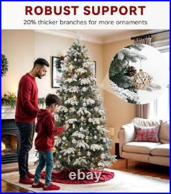 Home 7.5 ft Pre-Lit Grand Duchess Fir Christmas Tree Home 7.5 ft Pre-Lit Grand Duchess Fir Christmas Tree