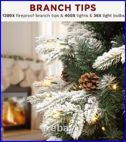 Home 7.5 ft Pre-Lit Grand Duchess Fir Christmas Tree Home 7.5 ft Pre-Lit Grand Duchess Fir Christmas Tree