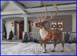 Home Accents 8.5ft Giant Size LED Towering Reindeer Christmas Decor NEW IN BOX Home Accents 8.5ft Giant Size LED Towering Reindeer Christmas Decor NEW IN BOX