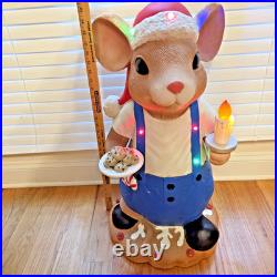 Home Accents Holiday 30 Christmas Mouse LED Lighted Yard Decor Cookies Candle Home Accents Holiday 30 Christmas Mouse LED Lighted Yard Decor Cookies Candle