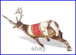 Home Accents Holiday 4.5ft Animated Reindeer Christmas Animatronic Decor