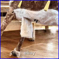 Home Accents Holiday 4.5ft Animated Reindeer Christmas Animatronic Decor