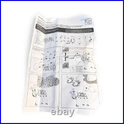 Home Accents Holiday 4.5ft Animated Reindeer Christmas Animatronic Decor