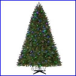 Home Accents Holiday 7.5' Pre-Lit Color Change LED Sierra Nevada Christmas Tree