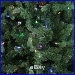 Home Accents Holiday 7.5' Pre-Lit Harrison Fir Christmas Tree multi/clear lights