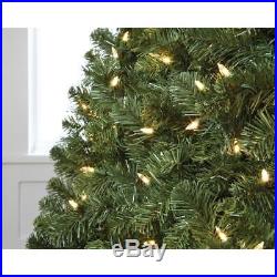 Home Accents Holiday 9 Foot Christmas Tree Grand Duchess Slim Pine- White Lights