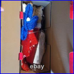Home Accents Holiday Christmas LED Tinsel Golden Retriever Yard Sculpture 3 FT