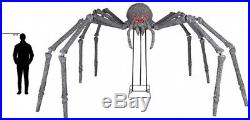 Home Accents Holiday Gargantuan Spider 9 ft. Spooky Light Sounds Poseable Legs