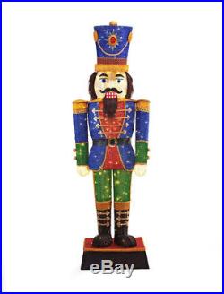 Home Accents Holiday Home Accents Holiday 72 in. LED Tinsel Nutcracker