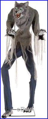 Home Accents Holiday Towering Werewolf Figure Action Monsters Series 7 Ft