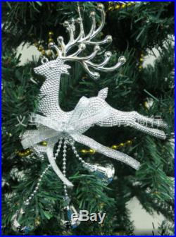 Home Christmas Tree Ornament Deer Chital Hanging Xmas Baubles Party Decoration