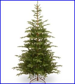 Home Decorators 7.5′ Norwegian Spruce Christmas Tree Green New, Open Box