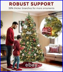 Home Decorators 7.5 ft Pre-Lit LED Grand Duchess Balsam Fir Christmas Tree