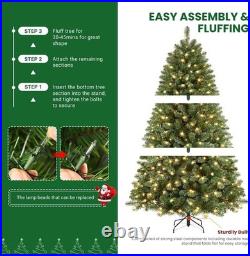 Home Decorators 7 ft Pre-Lit Grand Duchess Twinkling Balsam Fir LED Tree T27