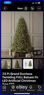 Home Decorators Collection 7.5ft Grand Duchess Balsam Christmas Tree (21LE31010)