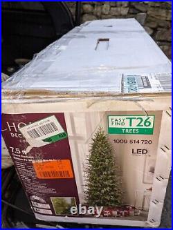 Home Depot 7.5 Ft. FULL Grand Duchess Balsam Tree, Next Day Shipping