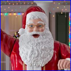 Home Depot Accents 8.5 FT Giant-Sized LED Towering Santa NIB? RARE