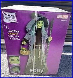 Home Depot Home Accents 7 ft. Animated Lethal Lily Witch 2023 Halloween