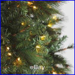 Home Heritage 12 Ft Albany Pre-Lit Christmas Tree with LED Lights (For Parts)