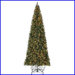 Home Heritage 16 Foot PVC & Hard Needle Artificial Pre Lit Christmas Tree (Used)