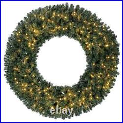 Home Heritage 60 Color Changing LED Christmas Wreath with Remote (Open Box)