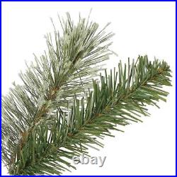 Home Heritage 7' Artificial Pencil Pine Slim Christmas Tree with Lights (Open Box)