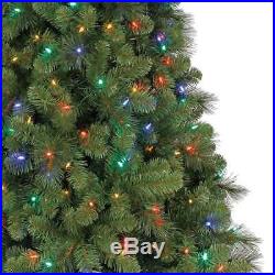 Home Heritage 9' Artificial Pine Christmas Tree with Color Changing Lights (Used)