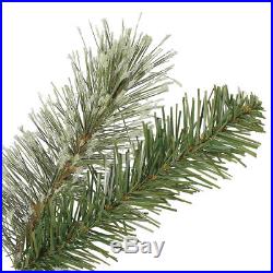 Home Heritage Stanley 7' Pencil Artificial Pine Slim Christmas Tree with Lights