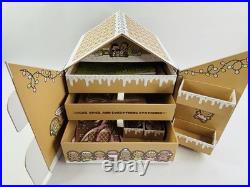 Hubman & Chubgirl Holiday Stationery Chest Advent Calendar Gingerbread House
