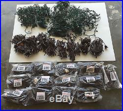 Huge Lot Of 1550 Led & Christmas Party Mini Lights Some New Some Used Once Offer