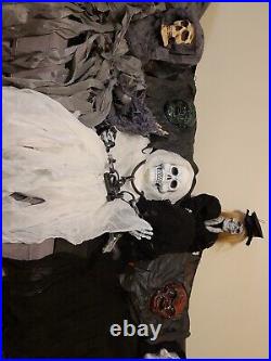 Huge NewithUsed Halloween Decorations Lot Skeletons Glow Sticks Spiders Bat More++ Huge NewithUsed Halloween Decorations Lot Skeletons Glow Sticks Spiders Bat More++
