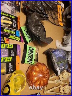 Huge NewithUsed Halloween Decorations Lot Skeletons Glow Sticks Spiders Bat More++ Huge NewithUsed Halloween Decorations Lot Skeletons Glow Sticks Spiders Bat More++