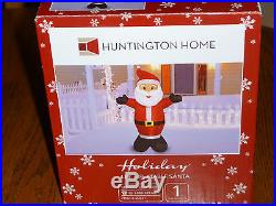 Huntington Home Holiday 4 ft. Tall Inflatable Christmas Santa Decoration NEW