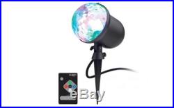ION HOLIDAY MULTI COLOR LED ANIMATED PROJECTOR LIGHT Outdoor Christmas PARTY